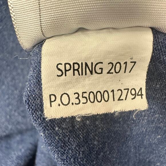 Carhartt Pocket T-Shirt Mens Blue K84 413 Short Sleeve Workwear Henley XL Top - Picture 7 of 8